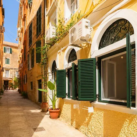 Corfu Old Town Akis Liston Square Area *
